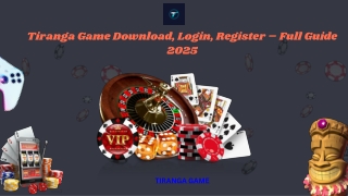 Tiranga Game Download, Login, Register – Full Guide 2025