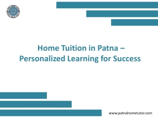 Home tuition in Patna | Private tuition in Patna