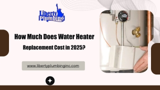 How Much Does Water Heater Replacement Cost in 2025?