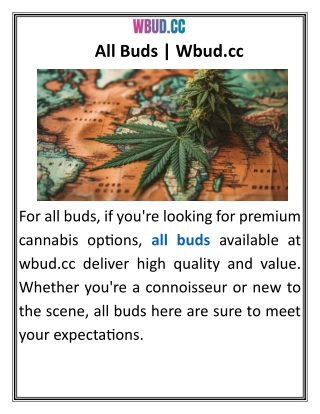 All Buds  Wbud
