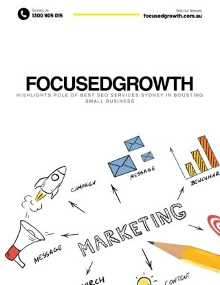 FocusedGrowth Highlights Role of Best SEO Services Sydney in Boosting Small Business