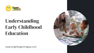 Understanding Early Childhood Education