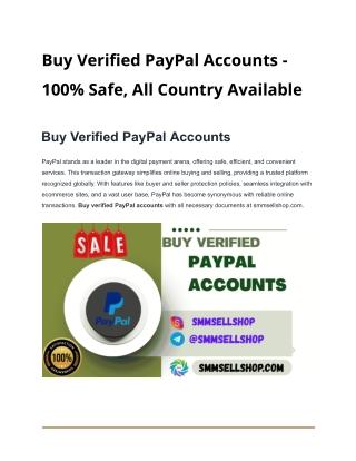 PayPal Verified Account Setup Support – Global Access Starts Here