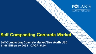 Self-Compacting Concrete Market