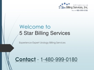Expert Urology Billing Services Online