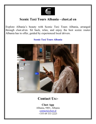 Scenic Taxi Tours Albania - clust.al en