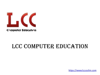 Software Training Institutes in Kochi | LCC Computer Education