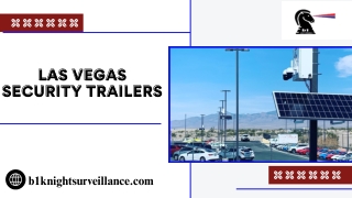 Las Vegas Security Trailers