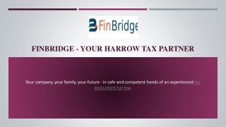 FinBridge - Your Harrow Tax Partner