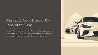 Expert Luxury Car Service in Pune – Precision Care for Premium Rides