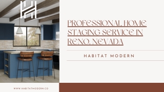 Professional Home Staging Service in Reno, Nevada