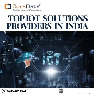 Top IoT Solutions Providers in India Empowering Growth