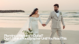 This Wedding Photography in Dubai Is Breaking the Internet - You Need to See It!