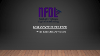 Best Content Creator