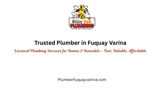 Trusted Plumber in Fuquay Varina
