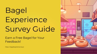 Bagel Experience Survey Guide – How to Get a Free Bagel at bagelexperience.buzz