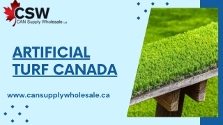 Artificial Turf Canada Loves for Lush, Low-Maintenance Lawns