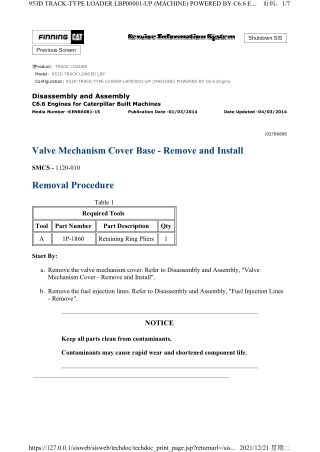 Caterpillar Cat 953D TRACK LOADER (Prefix LBP) Service Repair Manual Instant Download
