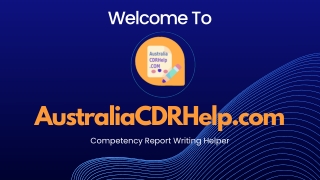 What is CDR Report for Engineers Australia?
