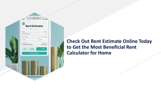 Rent Calculator for Home