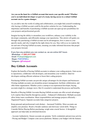 Buy Github Accounts (4)