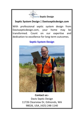 Septic System Design Davissepticdesign.com