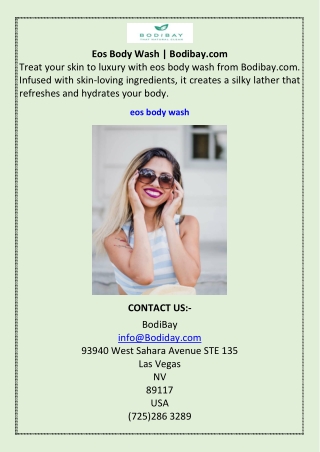 Eos Body Wash | Bodibay.com