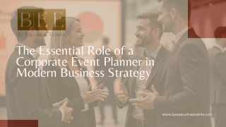 The Essential Role of a Corporate Event Planner in Modern Business Strategy