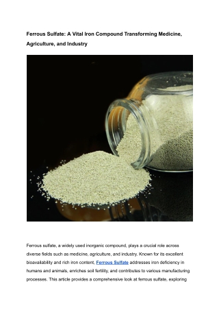 Tianjin Topfert Agrochemical Co., Ltd