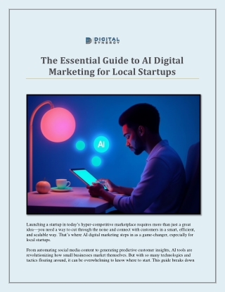 The Essential Guide to AI Digital Marketing for Local Startups