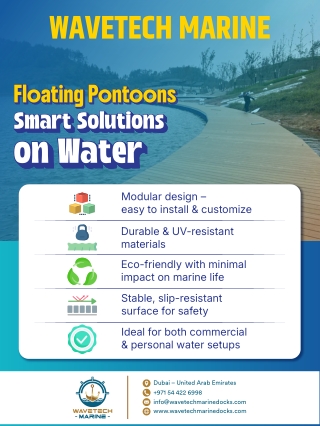 Floating Pontoons Smart Solutions on Water