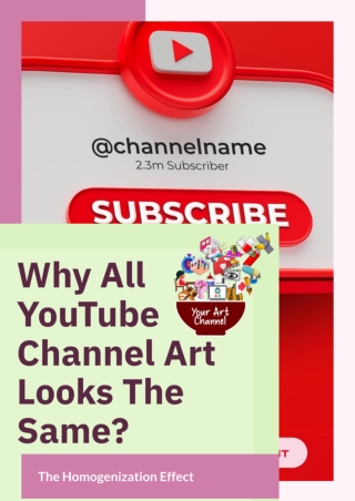 Why All YouTube Channel Art Looks The Same