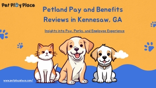 Petland Pay and Benefits Reviews in Kennesaw, GA
