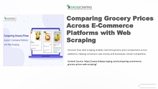 The Power of Web Scraping in Online Grocery