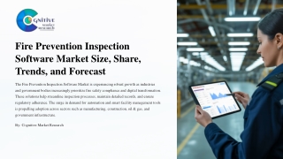 Fire Prevention Inspection Software Market Size- Share Trends and Forecast