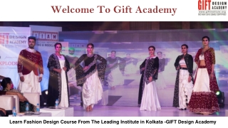 Fashion Designing Courses In Kolkata