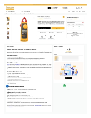 Fluke 362 Clamp Meter| insuzo