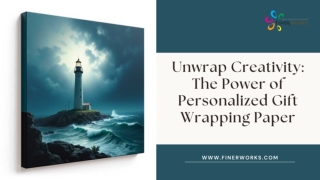 Unwrap Creativity The Power of Personalized Gift Wrapping Paper