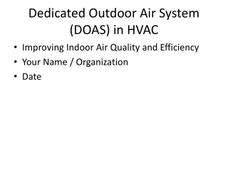 DOAS_HVAC_Presentation
