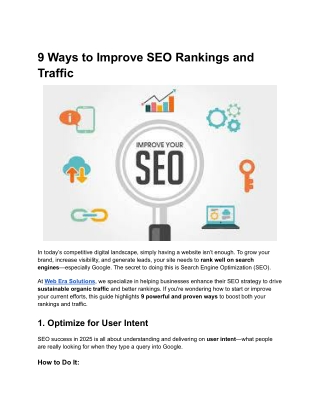 Best digital marketing company in Delhi | Web Era Solutions