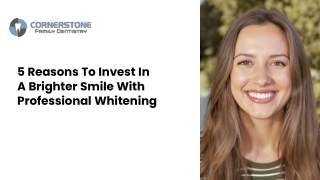 Unveil a Brighter Smile with Professional Whitening