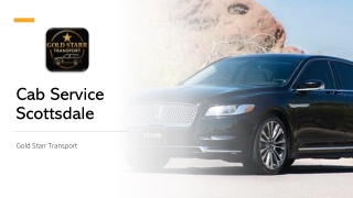 Cab Service Scottsdale