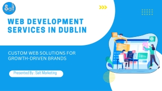 Web Development Services in Dublin
