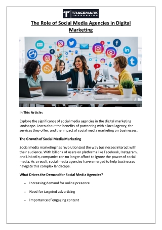 Boost Online Presence with a Social Media Agency in Greater Houston