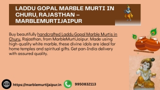 Laddu Gopal Marble Murti in Churu, Rajasthan – MarbleMurtiJaipur