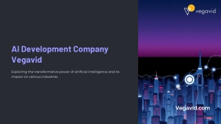 Leading AI Development Company | Vegavid’s Intelligent AI Solutions