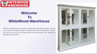 White and Wood Furniture for Every Room | Whitewood Warehouse