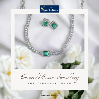 Elegant Emerald Green Jewellery for Timeless Charm