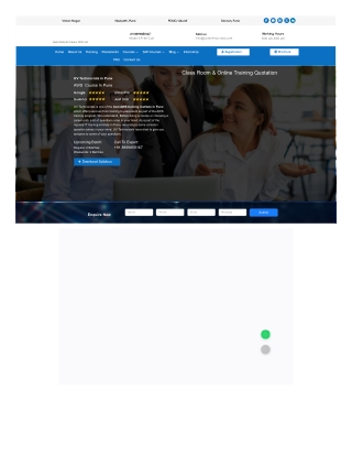 Best AWS Training Institute in Pune with Certification