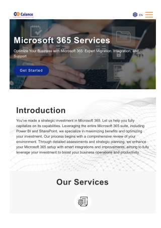 microsoft 365 managed services